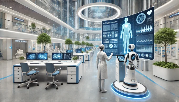 IA Robots medecins en chine