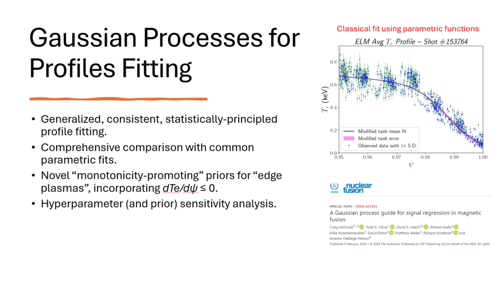 Gaussian Processes for Profiles Fitting - Sapientai