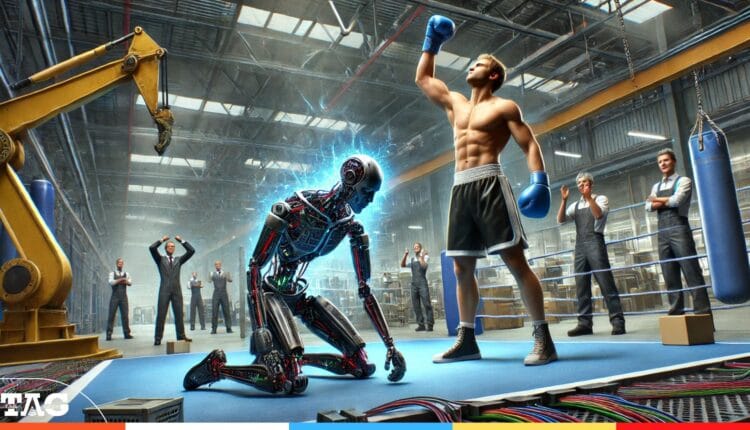 Entrepots Limites des Robots Face aux Compétences Humaines