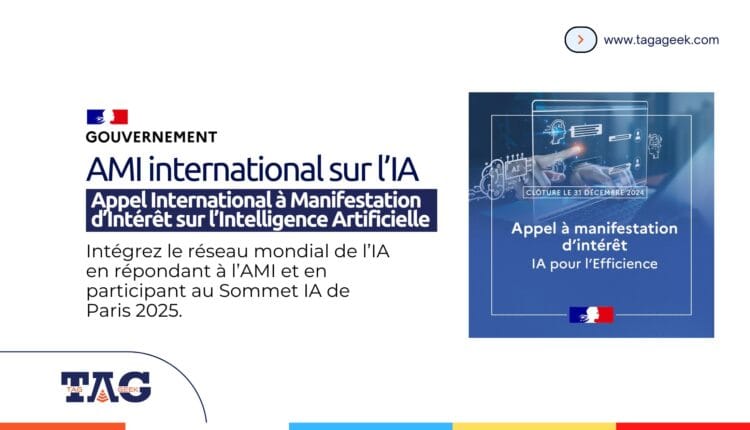 Participez à l’AMI international sur l’IA du gouvernement français et partagez vos réussites. Candidature ouverte jusqu’au 31 décembre 2024.